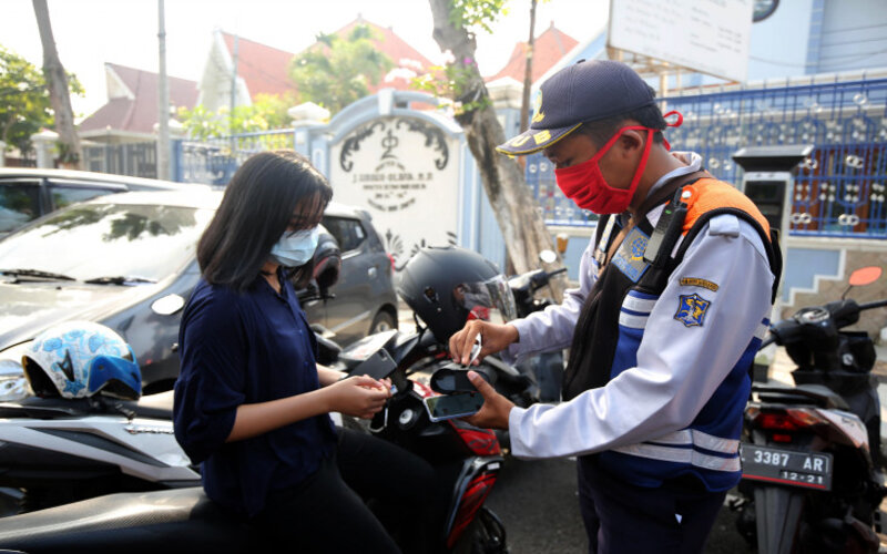 Sosialisasi Sistem Parkir Tahunan kepada Masyarakat